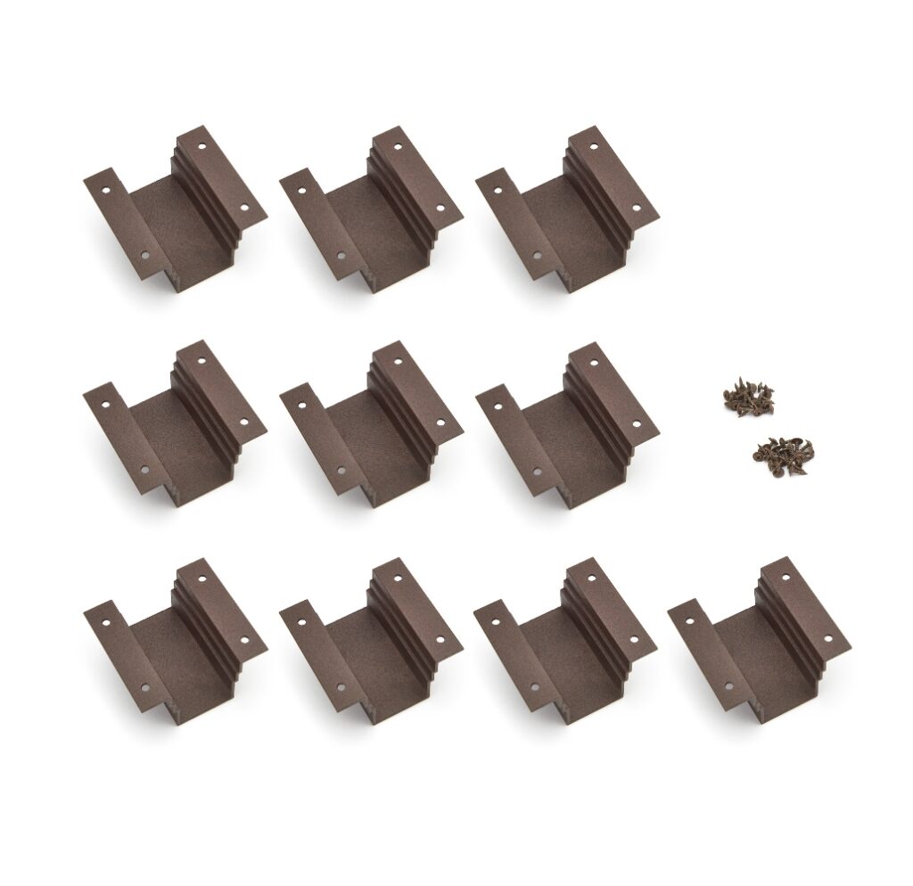 Bronze Drink Rail Adapters for Trex Signature Rail