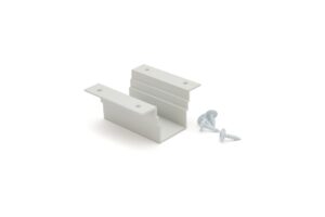 White Drink Rail Bracket for Trex SIgnature