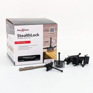 Deckorators Hidden Deck Clips by CAMO - STEALTHLOCK