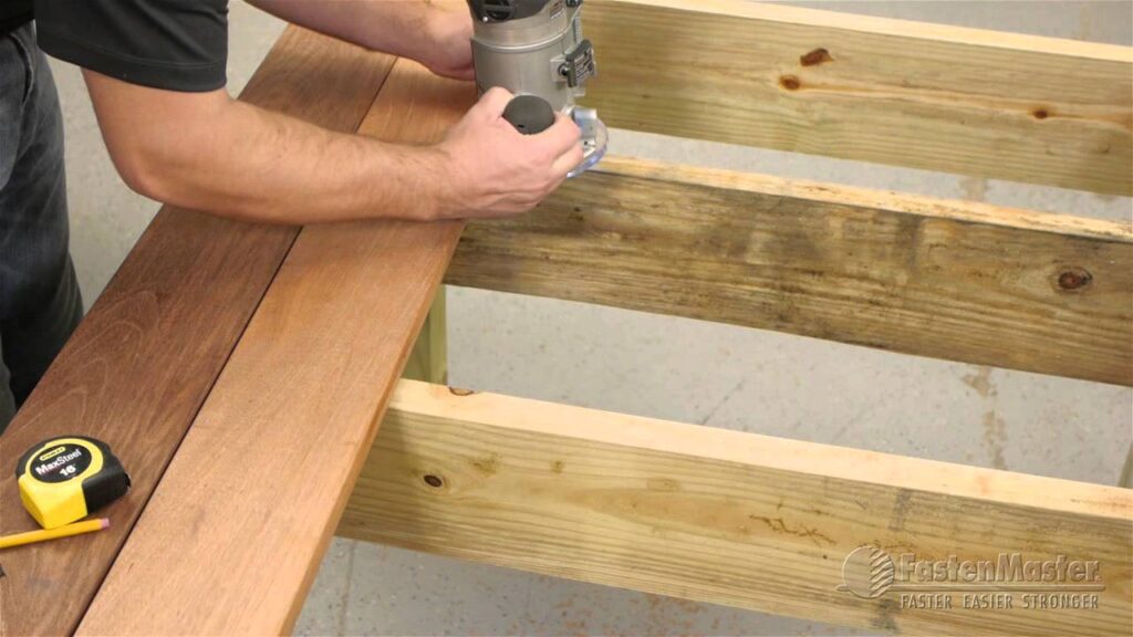 Tiger Claw How to Groove A Deck Board