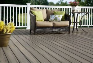 Fiberon Paramount PVC Decking in Sandstone